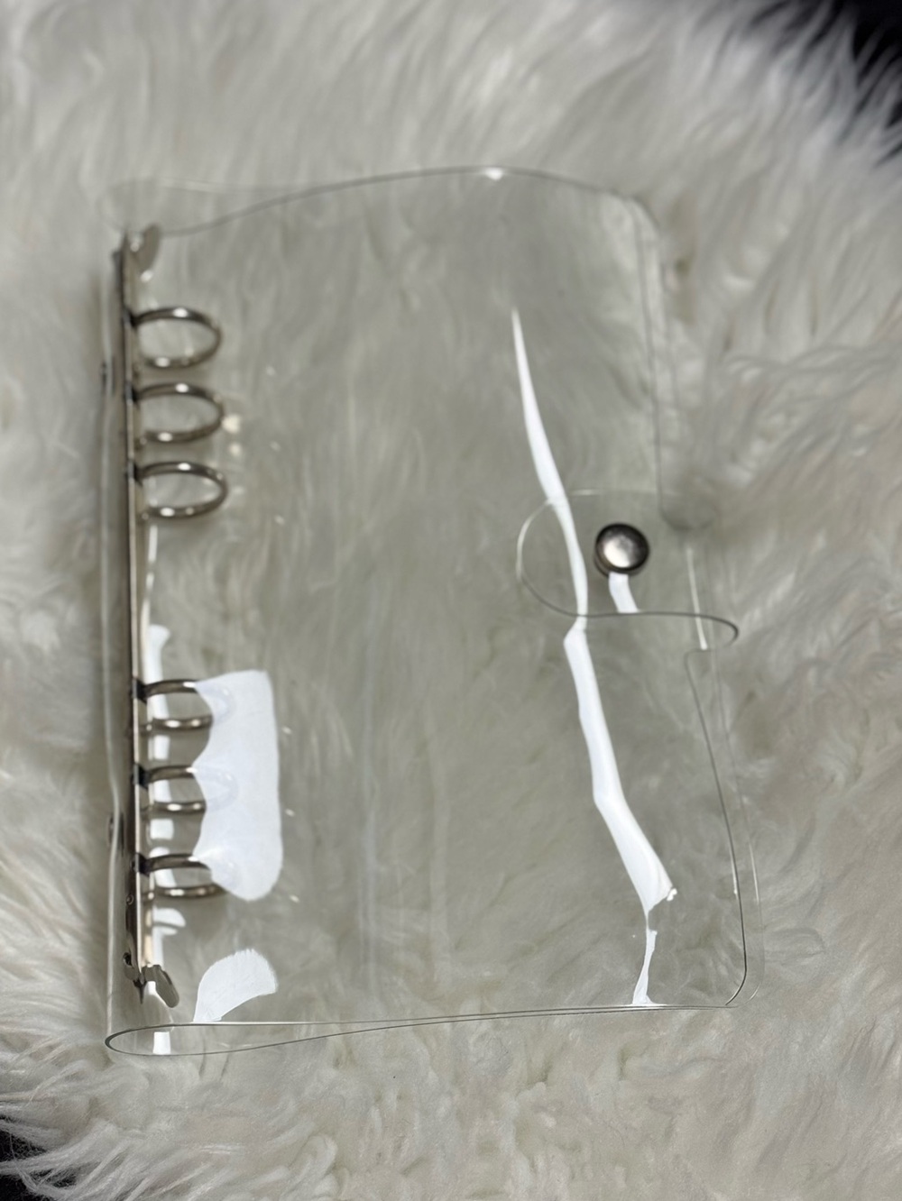 3 pc Clear PVC Ring Binder Planner Cover bundle - TransparentA6 size.
. - Picture 1 of 2